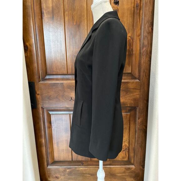 Vintage Bebe Women’s Blazer Jacket in Black size 6. - Picture 5 of 14
